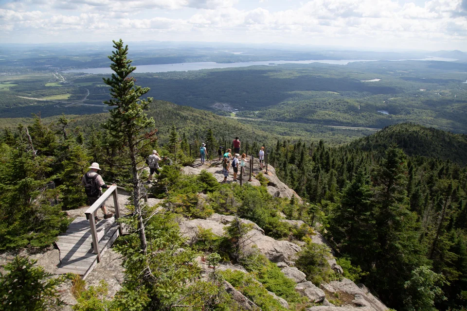 Mont Orford - National park with skiing, hiking and beach